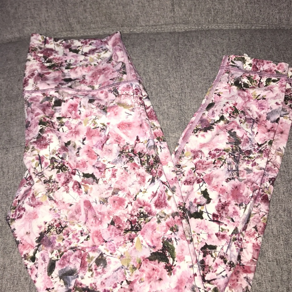 Lululemon Floral Leggings
